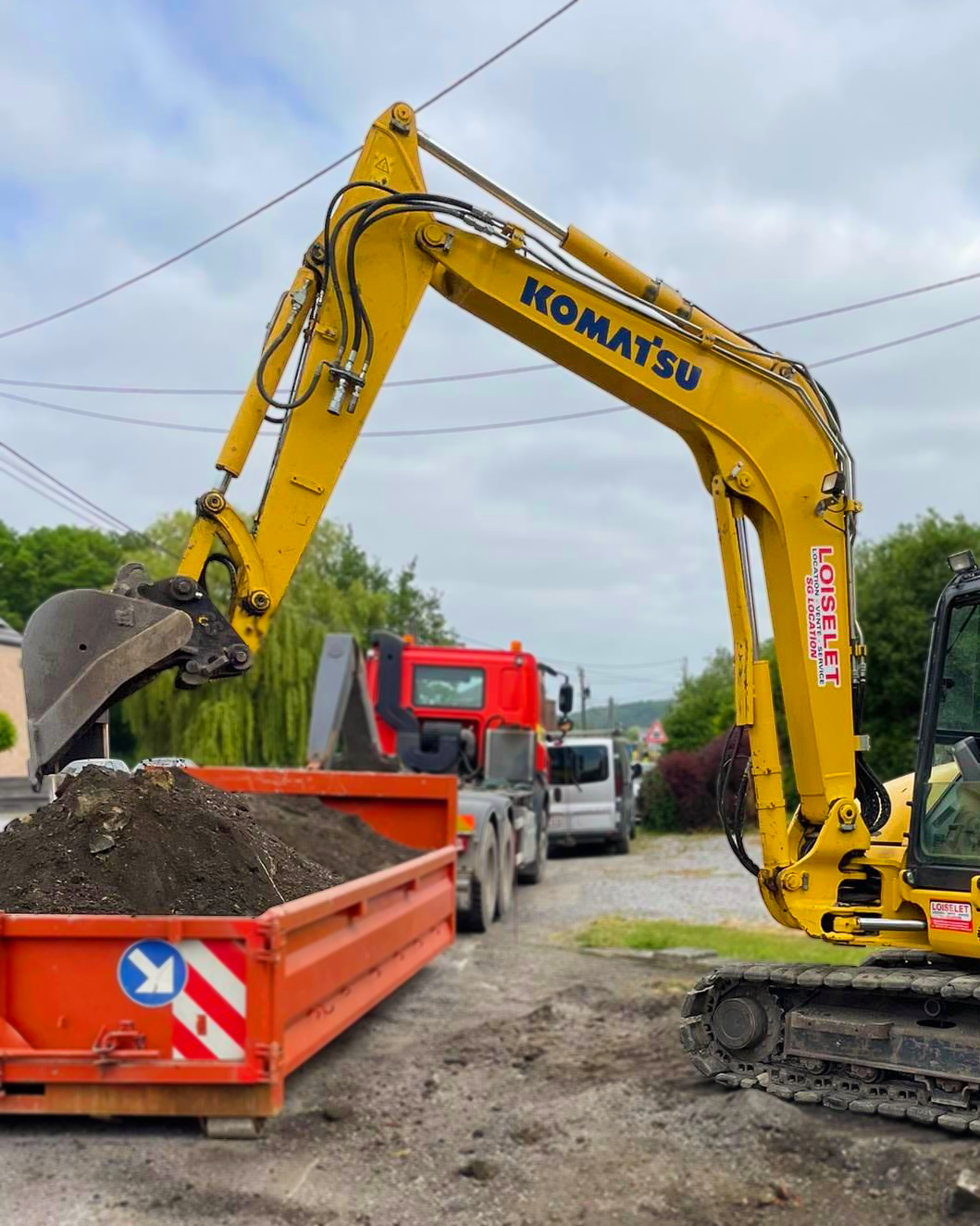pelle Lio Terrassement Sambreville, Namur, Charleroi